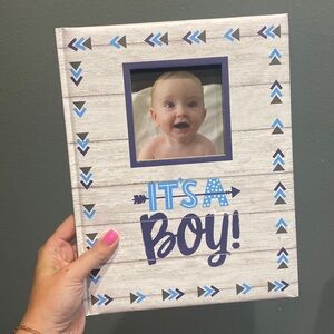 SOLD Baby Boy Scrapbook, never used.